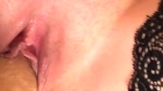 Horny Blonde Mom Alyona Stuffs a Huge Dildo in Her Pussy