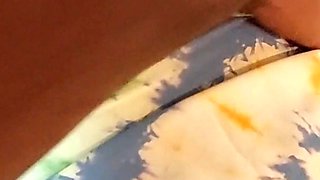 Sri Lankan - Accidentally Went Step Sisters Bed Room - Sexy Nighty Frock - Asian Hot Couple