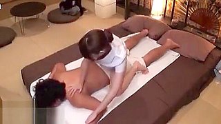 Japanese professional massage and shower sex