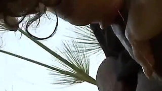 Victory Phoenix fucks black cock in her mouth and ass and makes him cum