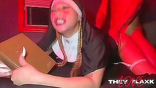 Slutty Nun Gets Fucked By Bbc