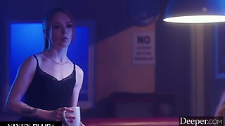 An old-fashioned milkshake date gets a twenty-first century sexual charge when a couple decides to play in public.
