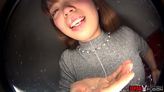 Amateur Japanese Girl Hina Nakano Sneezes Nonstop, Dripping Thick Snot That Swells Into Balloons. the Disgust Is Real.