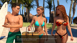 No more cash: sexy college girls on the beach ep 17