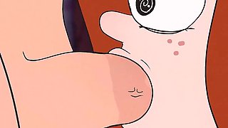 Wendy Submits to a Guy with a Huge Dick and Gives in His Mouth, Ass and Want Double Penetration!gravity Falls - Hentai, Cartoon