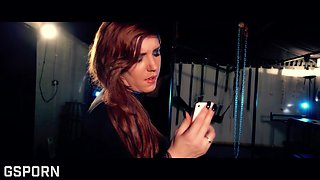 40 Yo Redhead Big Tits MILF Has Hot Sensual Sex to Fill Her Wet Pussy of Creampie