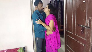 Bengali Bhabhi Hot Romance Kissing Scenes and Fucking Hard with Her Boyfriend