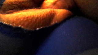 Blue Pantyhose Creampie
