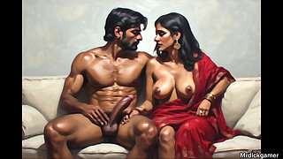 Bhabhiji asking her brother-in-law for rough sex in bathroom