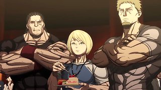 Feel the heat of a wild passionate anime chapter with Latina charm