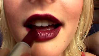 Melissa Lauren Lipstick And Lingerie Gangbang
