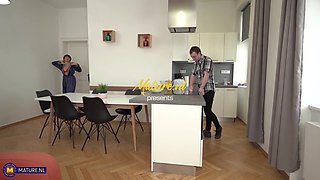 Seduced To Fuck My Hot Perfect Ass Stepmom Ola Ramona In The Kitchen While My Dad's At Work