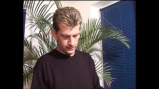 Blonde Mature Secretary Rides Huge Dick in Office - Hardcore German Amateur Sex