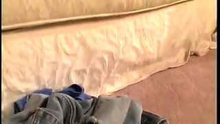 Tight teen fucked hard on the couch