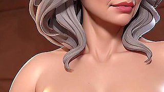 Sexy Grey Haired Queens HD Cgi