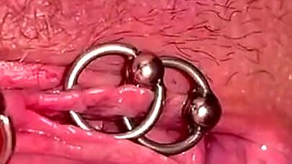 My First Time Haired Pussy Pee and Moving Clit and Asshole