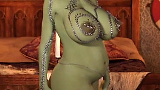Fucking Two Hot Monster Girls
