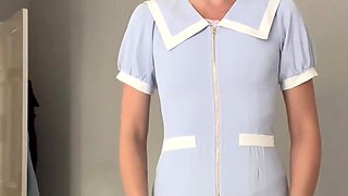 Blonde emo amateur solo masturbation
