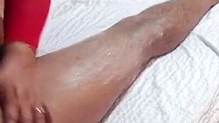 My Stepmother Dresses in Sexy Lingerie to Give Me a Nice Cock Sucking