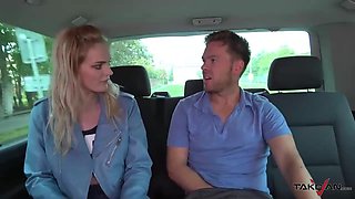 Busty Blonde Carly Rae Summers fucks in minivan - Carly rae summers amateur reality hardcore