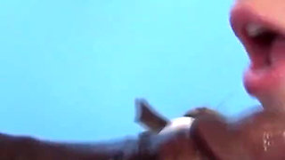 Stunning milf and sexy teen are getting fucked by huge black cock