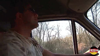 Older Blonde Picked to Suck and Fuck