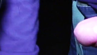 Attractive Slutty MILF Drives Down to the Dirty Dogging Spot and Gets Lucky with Two Big Cock Studs