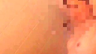 Shower Sex, Step Brother Is Watching His Little Sis in the Bathroom While She's Showering