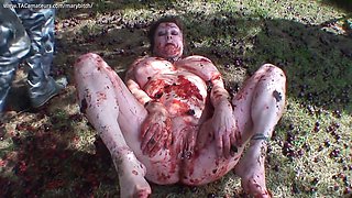 Dirty Masturbation With Red Plums Pt2 - MaryBitch