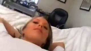 AMWF Hayley Jade American Female Petite Blonde Small Tits Grey Eyes Back Tattooed Toe Ring Slut Interracial Creampie