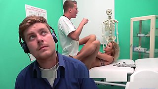 Blonde Cheating Bf With Doctor