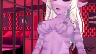 Spooky Halloween manga porn - fucking a girl dressed as a horny succubus