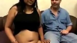 Chubby arab pregnant college girl striptease blowjob