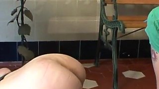 Two cute slave girls- German piss slaves