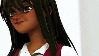Deep Throat Gym Class 3D Hentai (ENG Dub)