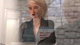 Christian Fucks Vivian in Public Restroom - Hot Cheating Wife with Big Tits - Full HD Uncensored