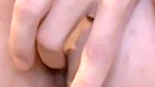 Curvy Insatiable Wife, MILF Masturbating Her Big Boobs