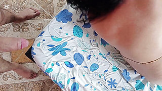 Milk bride milking my cock, deep throat