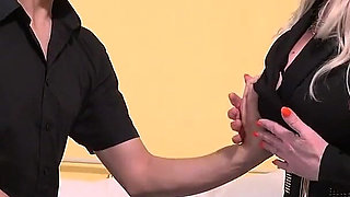 AuntJudysXXX - Horny Mature Cougar Andrea Ann Brings Home a Stud From a Wedding