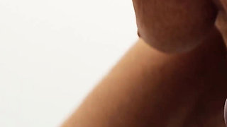 Blonde Granny Romana Cum in Mouth POV Interracial BBC Blowjob