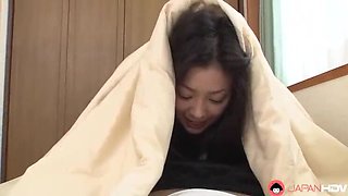 Japanese Stepmom Gives Son a Morning Oral Treat