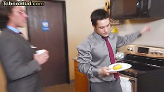 Classy jock analsmashed by his lover