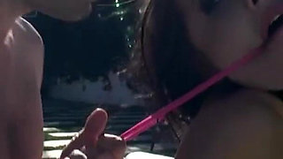 Adriana Chechik gets her butt hole drilled by James' big cock