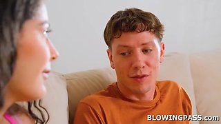 Angel Gostosa In Teen 18+ Fingered And Face Fucked By Stepbro