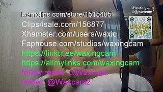 Hot Male Waxing Session with Cumshot & Handjob in HD