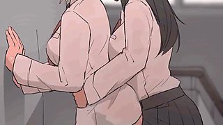 Filling her from behind