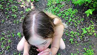 Hot Ukrainian Teen xKendy Gives Best Deep Throat Blowjob - Cum in Mouth Close-Up