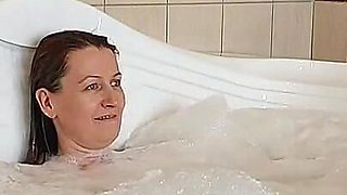 I Bathed My "jungle" in a Jacuzzi. Hairy Woman Wery Wet
