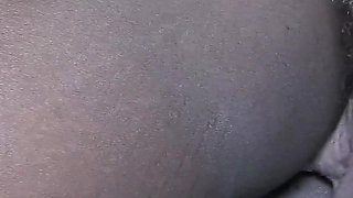 Ebony Butt Dogged and Analed by a Big White Cock