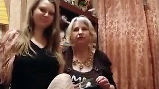 Russian Mom With Not Daughter